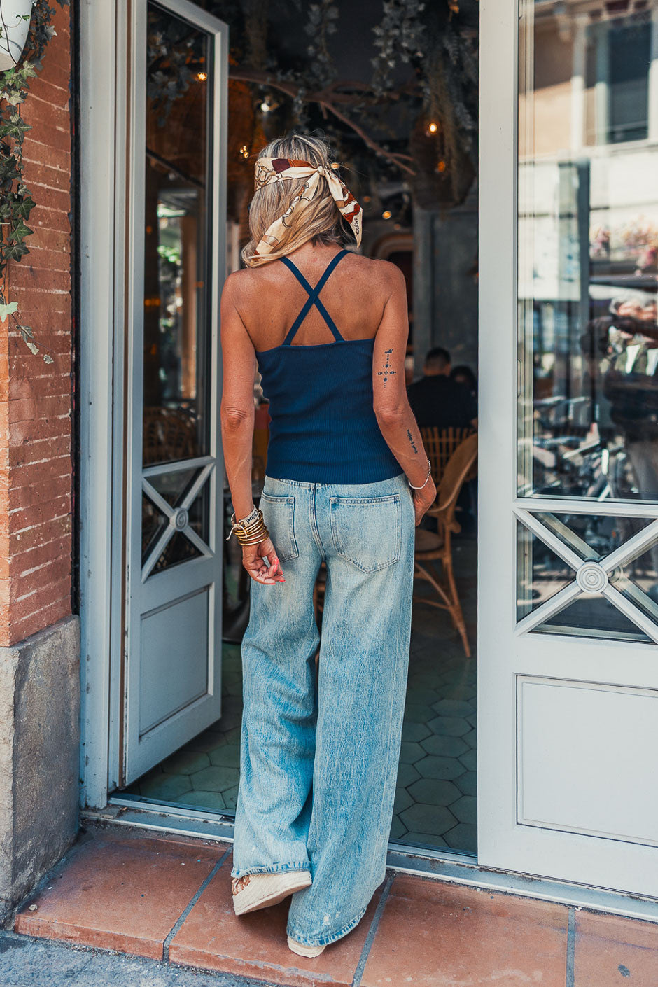 Top Grungemama Ursulla marine