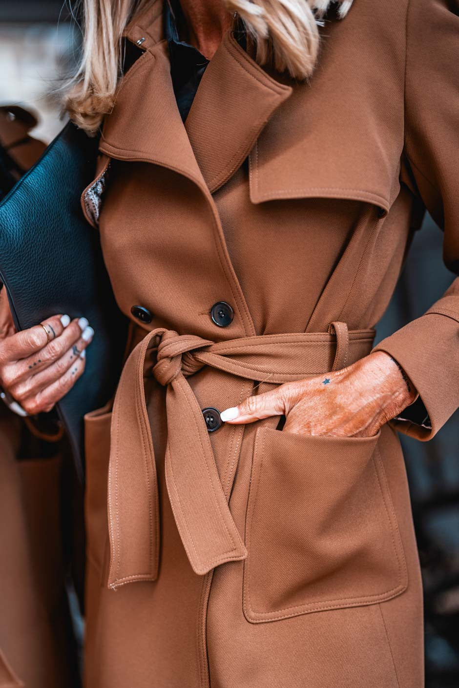 Trench Grungemama Audrey camel