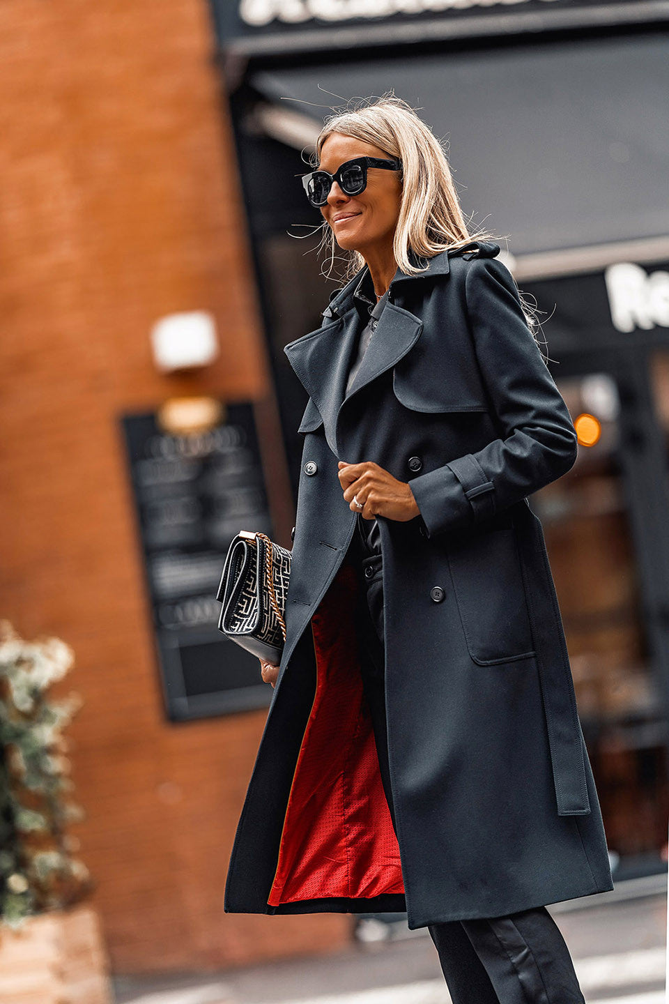 trench grungemama audrey noir