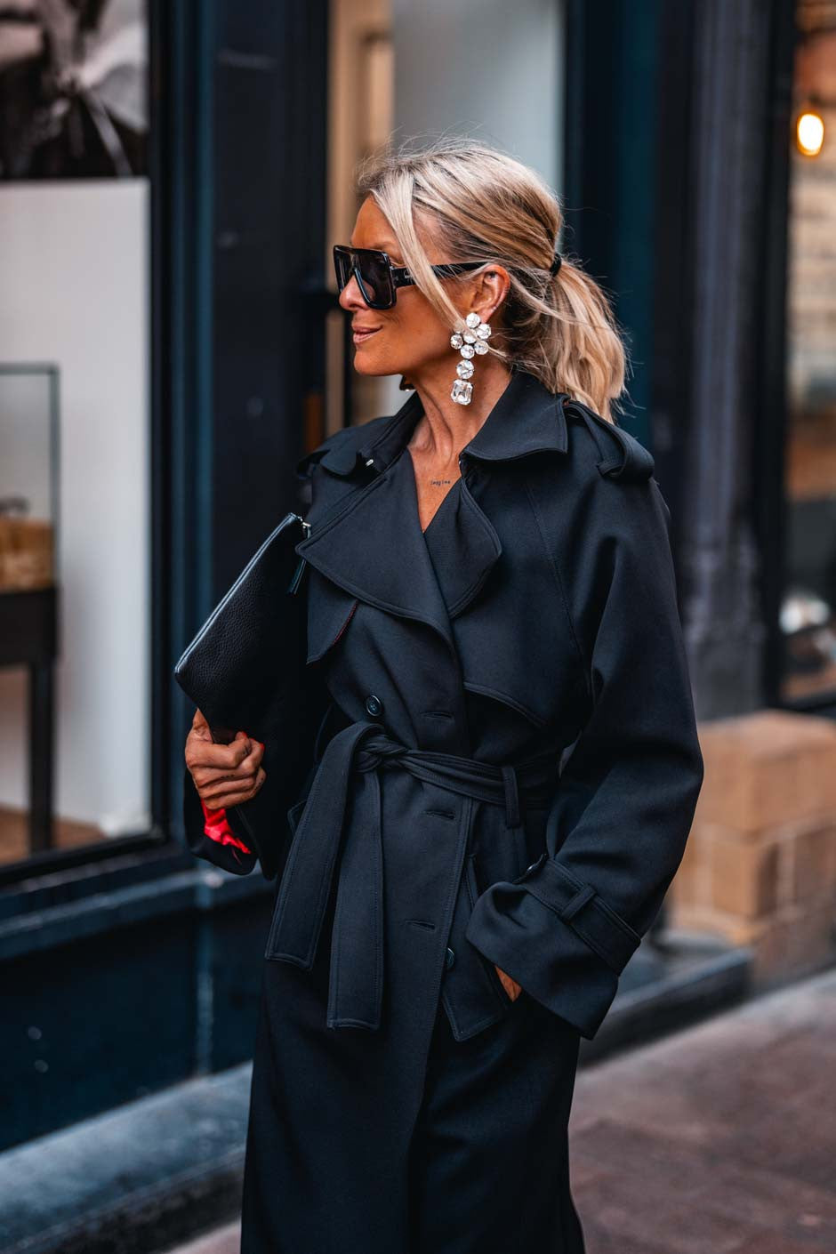 Trench Grungemama Mandy noir
