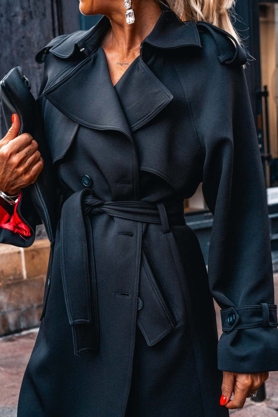 Trench Grungemama Mandy noir
