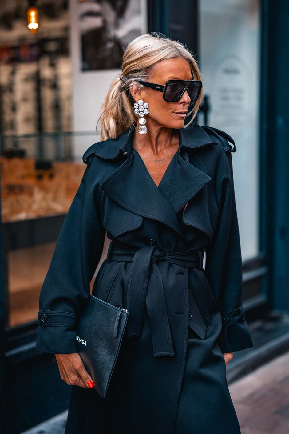 Trench Grungemama Mandy noir