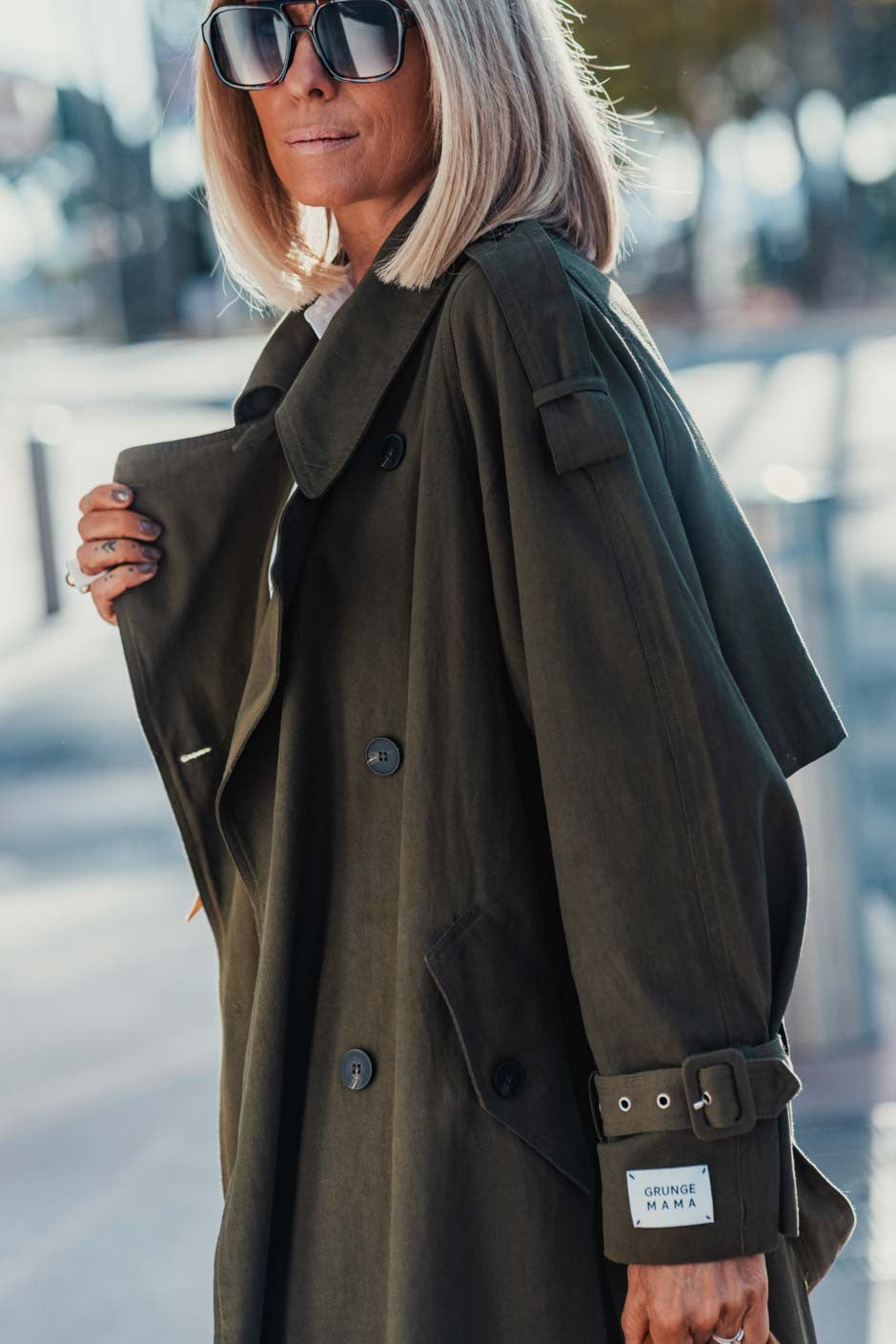 Trench Grungemama Sacha kaki
