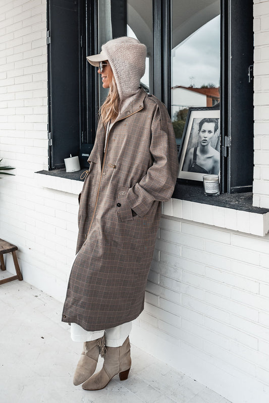 TRENCH PERLO CARREAUX