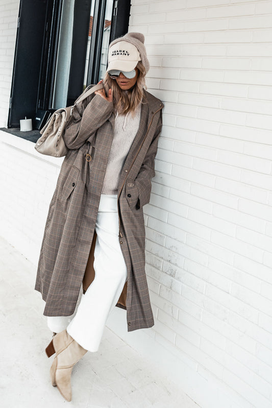 TRENCH PERLO CARREAUX