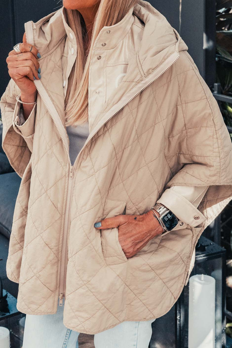 Veste Banditas Farrah beige