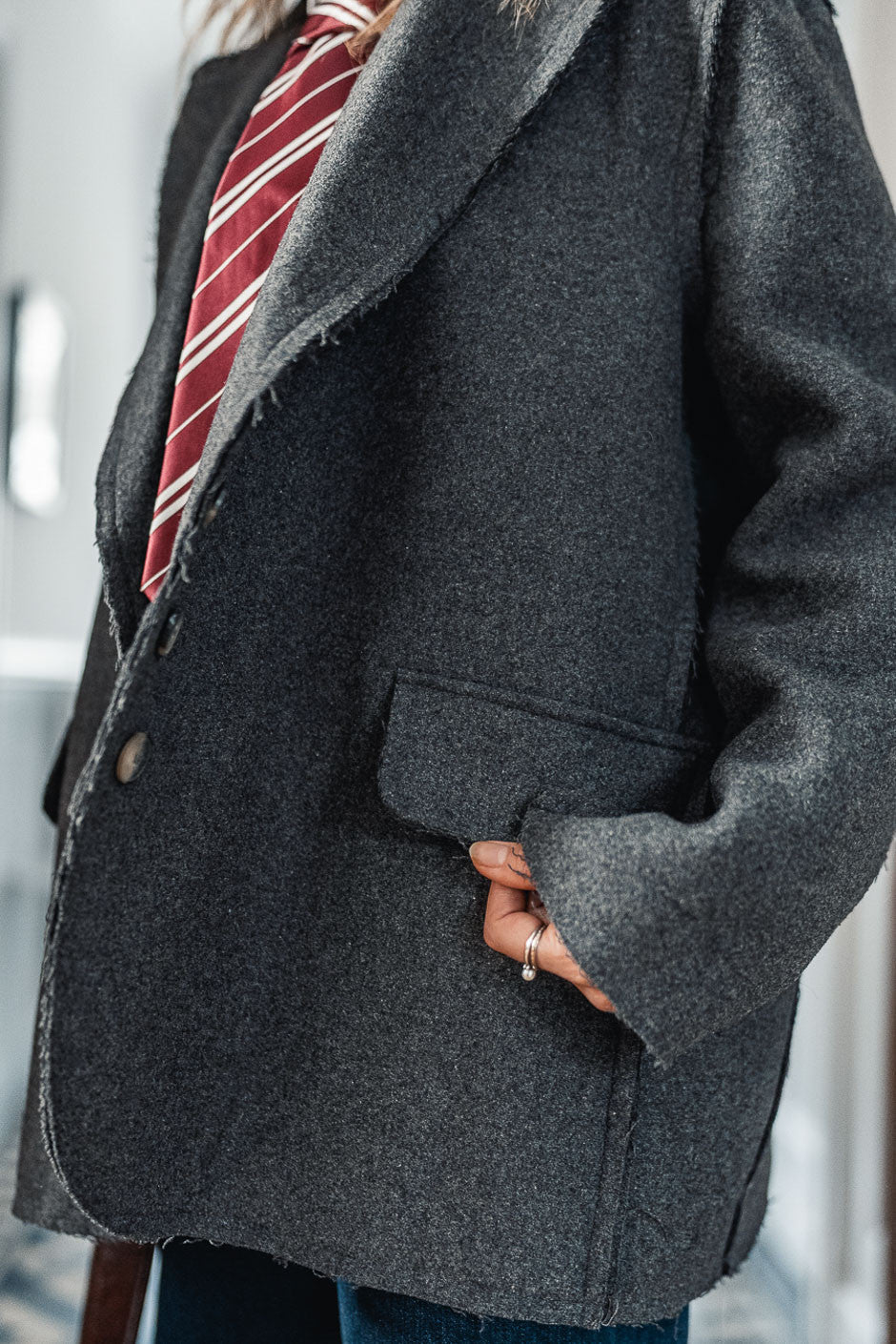 Veste Banditas Riley gris