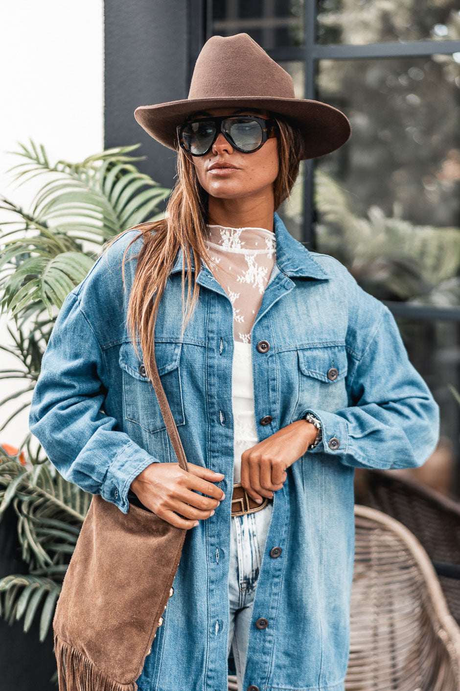 Veste Banditas William bleu