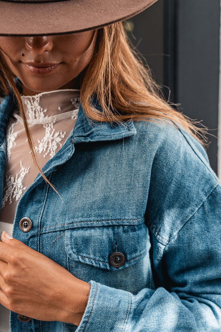 Veste Banditas William bleu