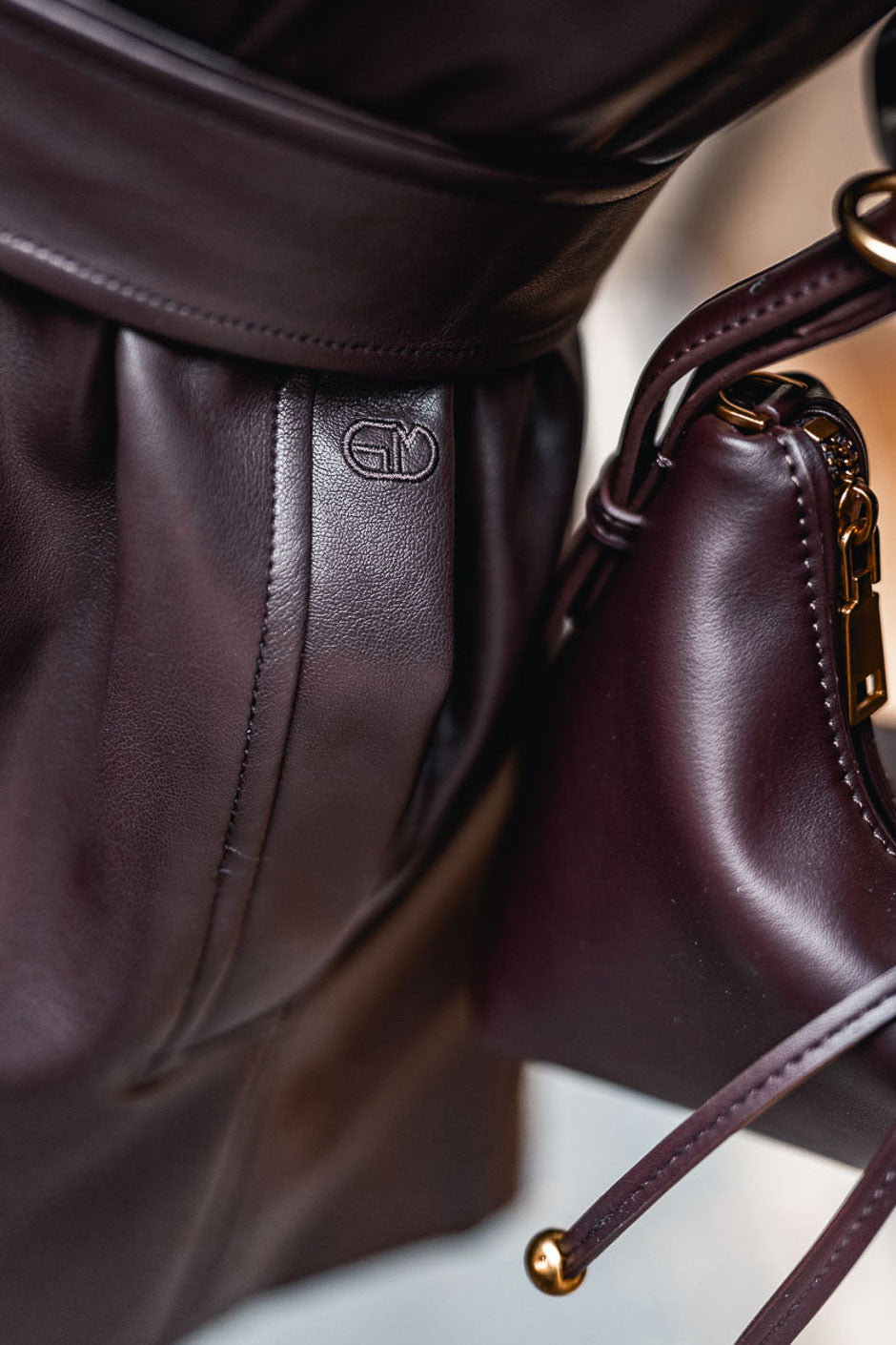 Veste Grungemama Adara bordeaux