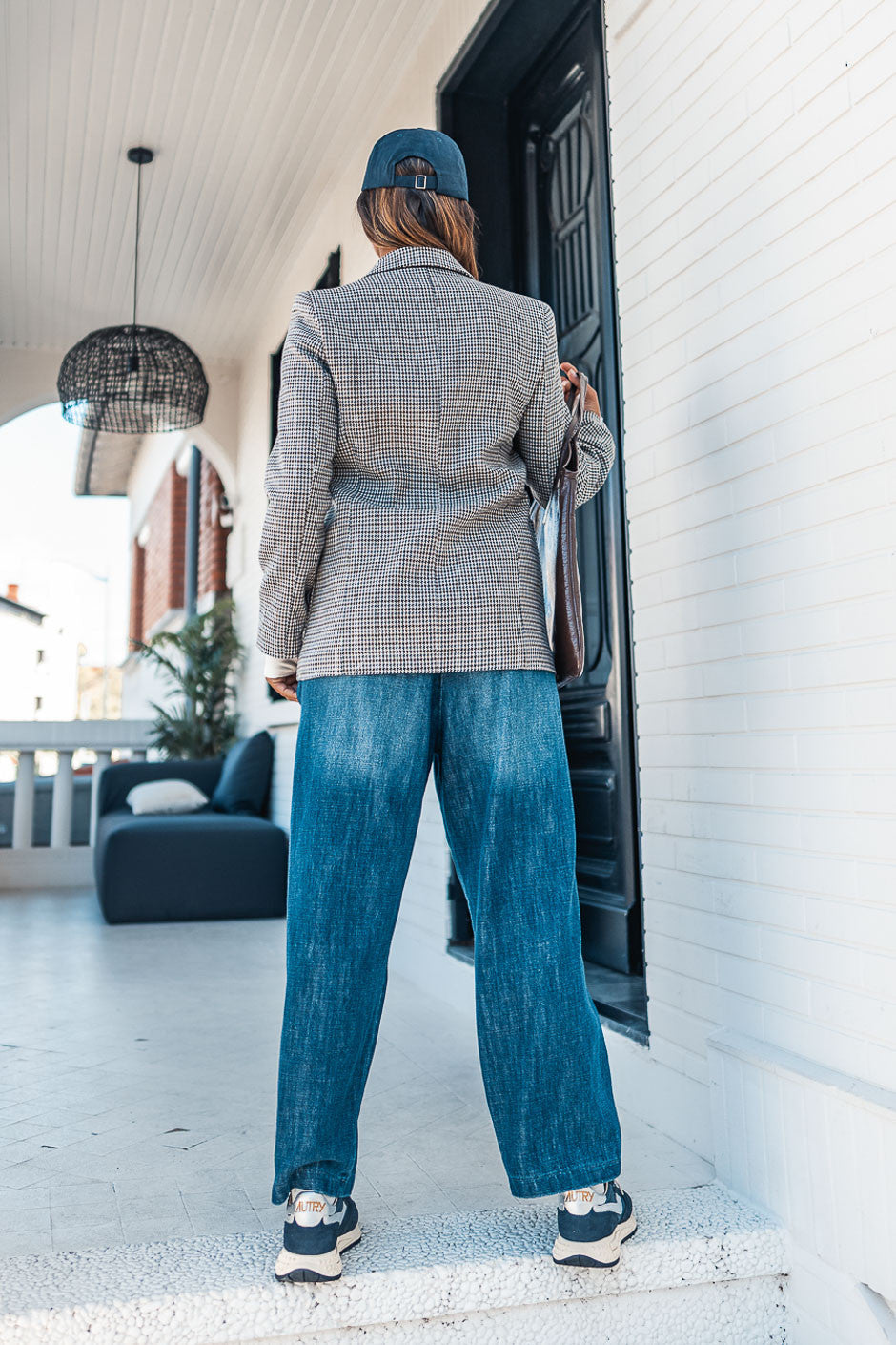 Veste Grungemama Alessio pied de poule