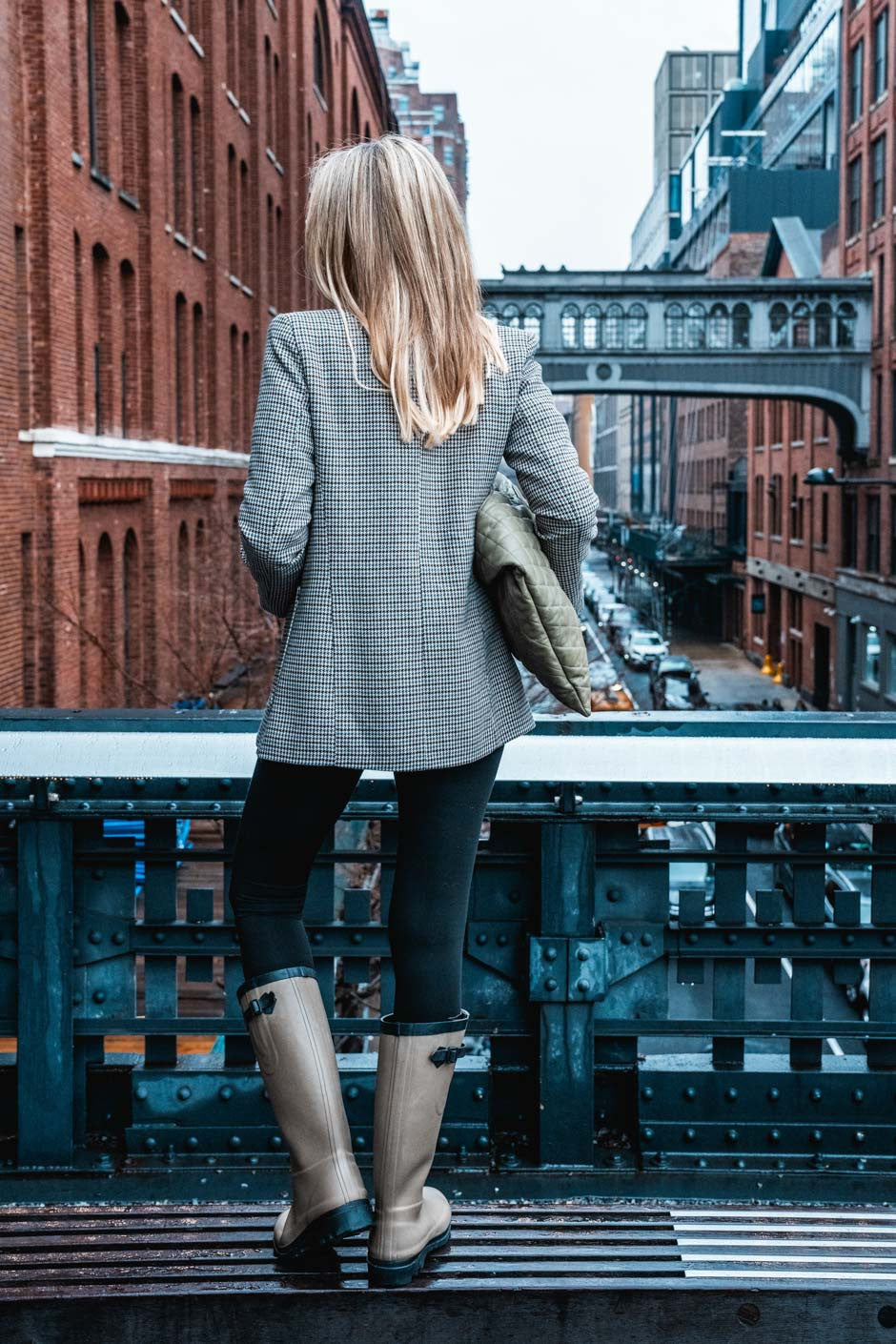 Veste Grungemama Alessio pied de poule