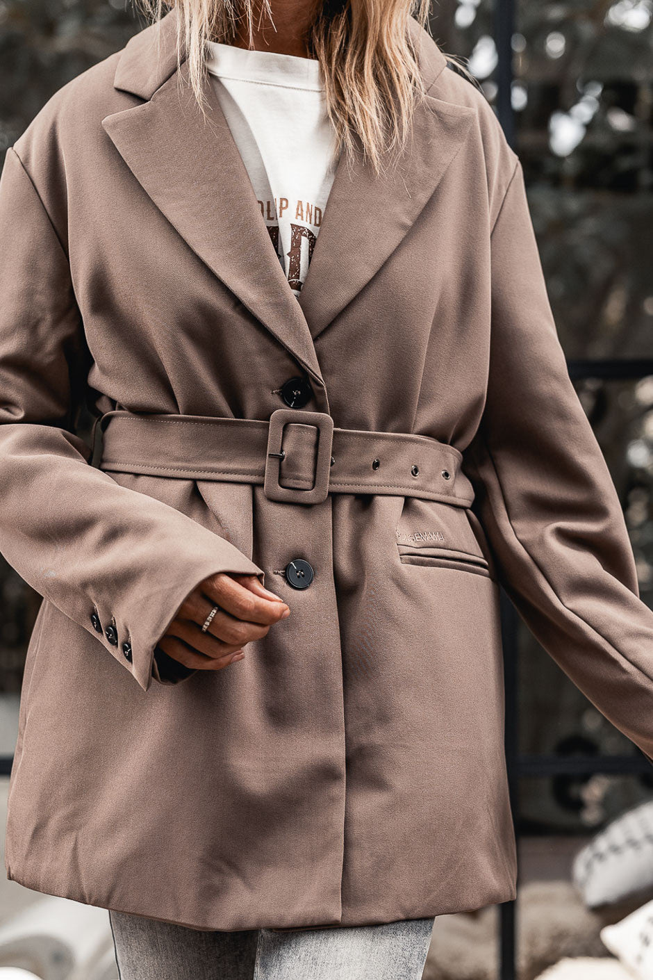 Veste Grungemama Andie taupe