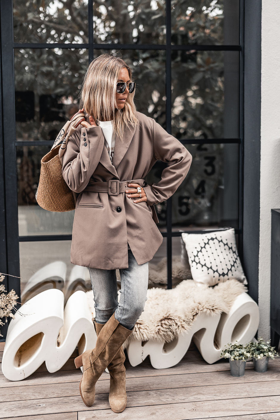 Veste Grungemama Andie taupe