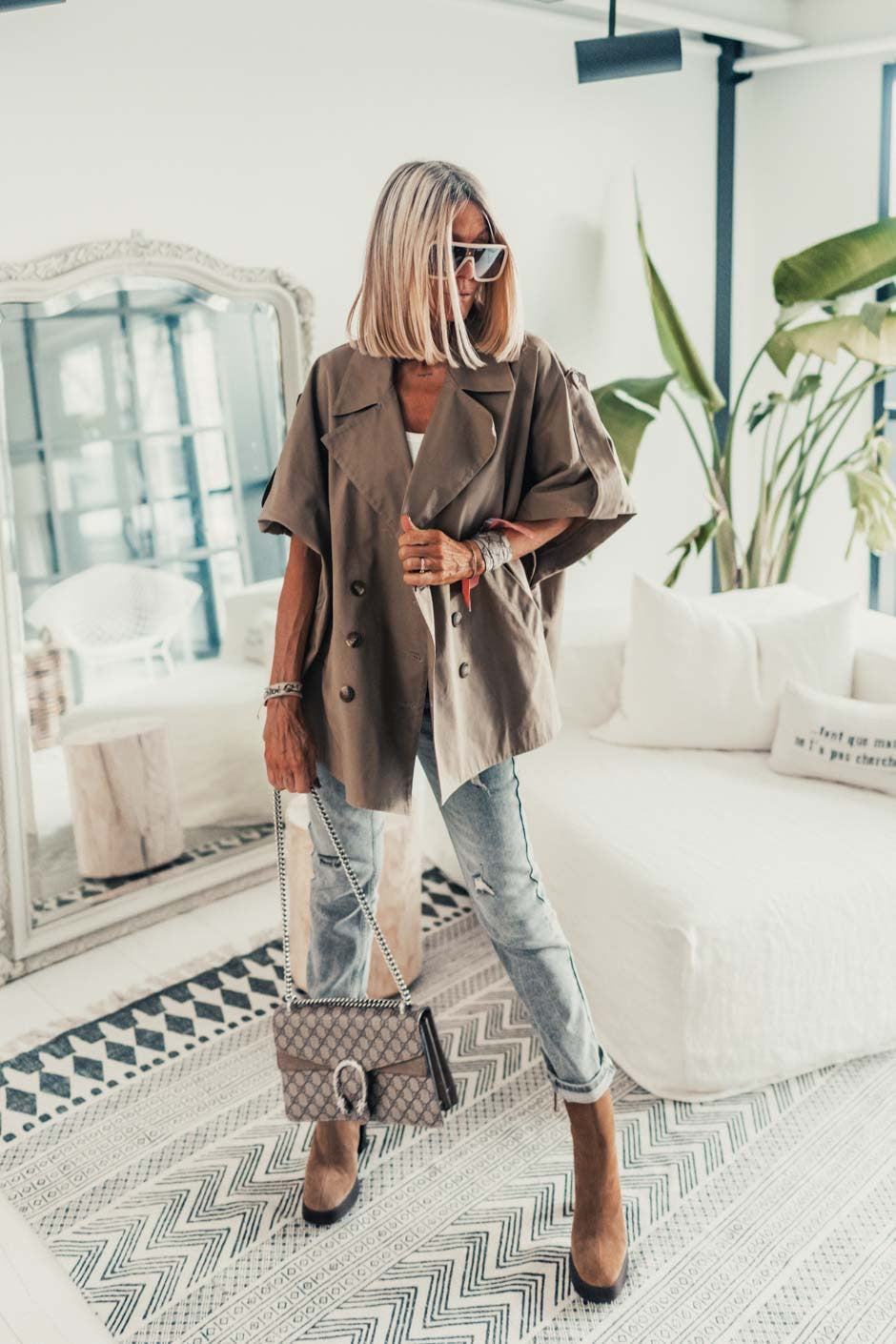 Veste Grungemama Fino beige