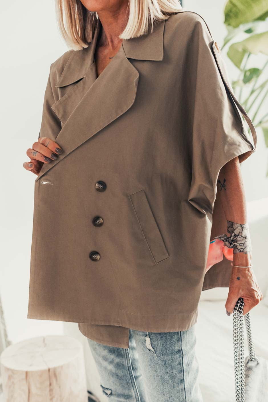Veste Grungemama Fino beige