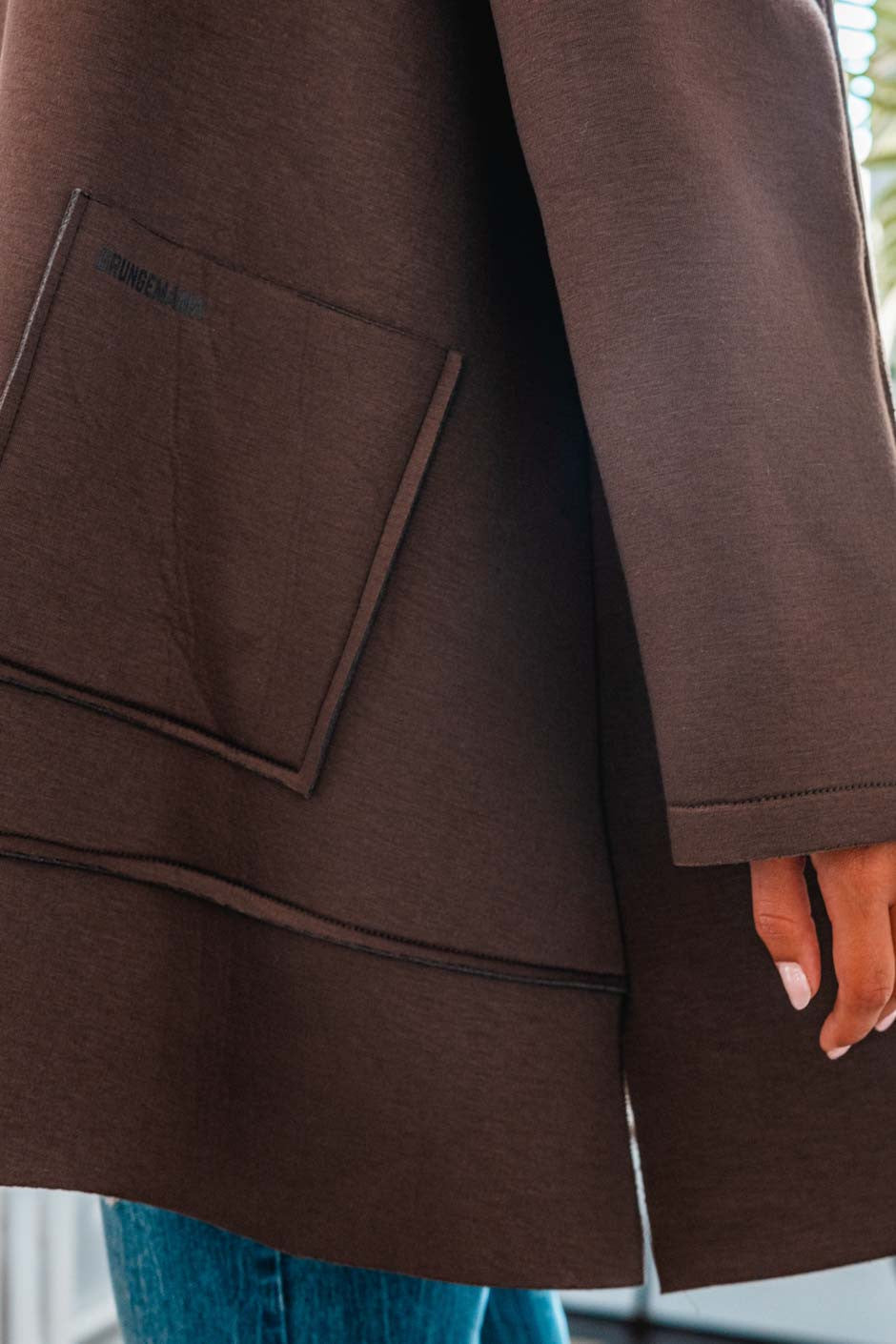 Veste Grungemama Hill choco