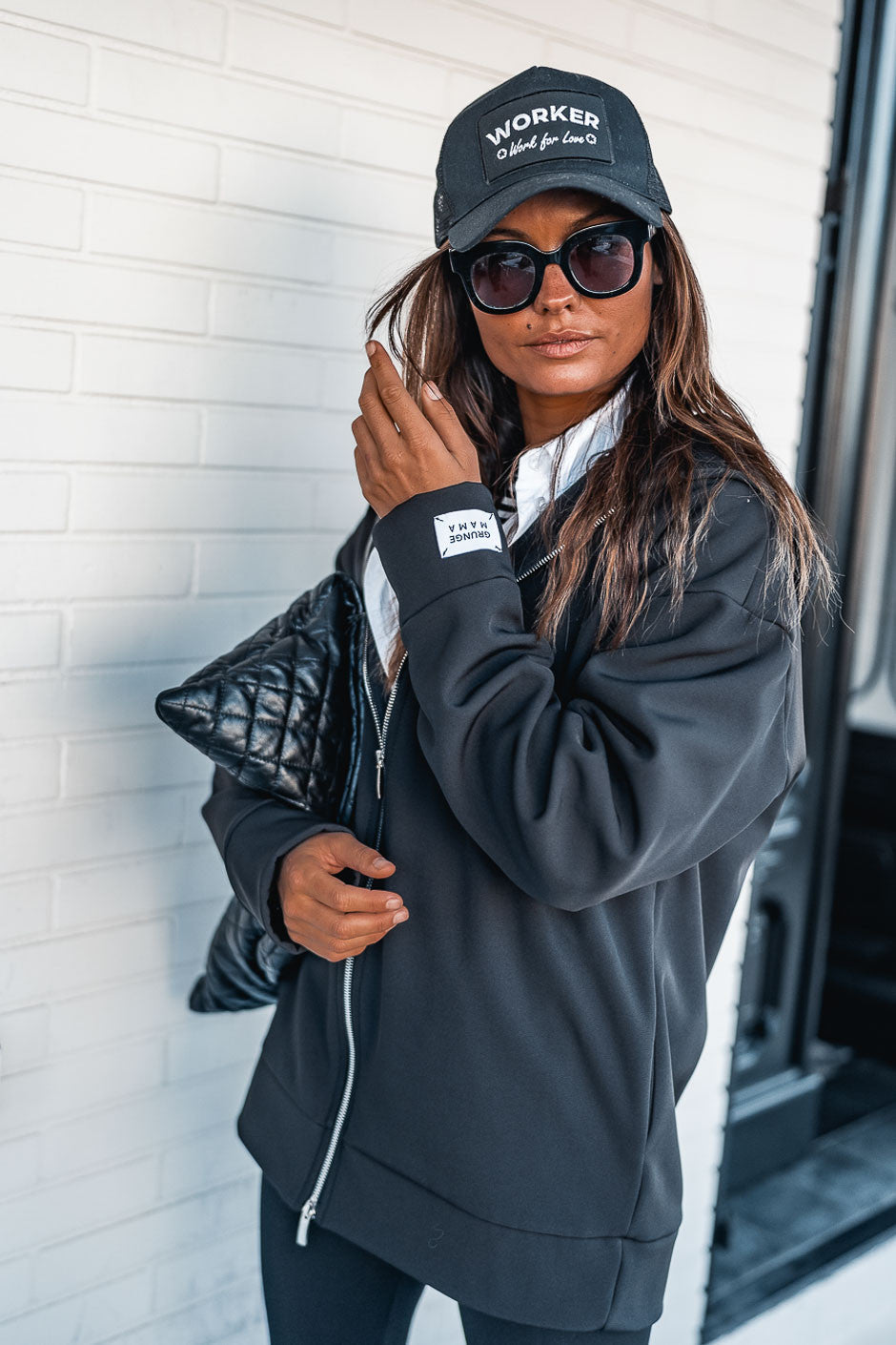 Veste Grungemama Leonardo noir