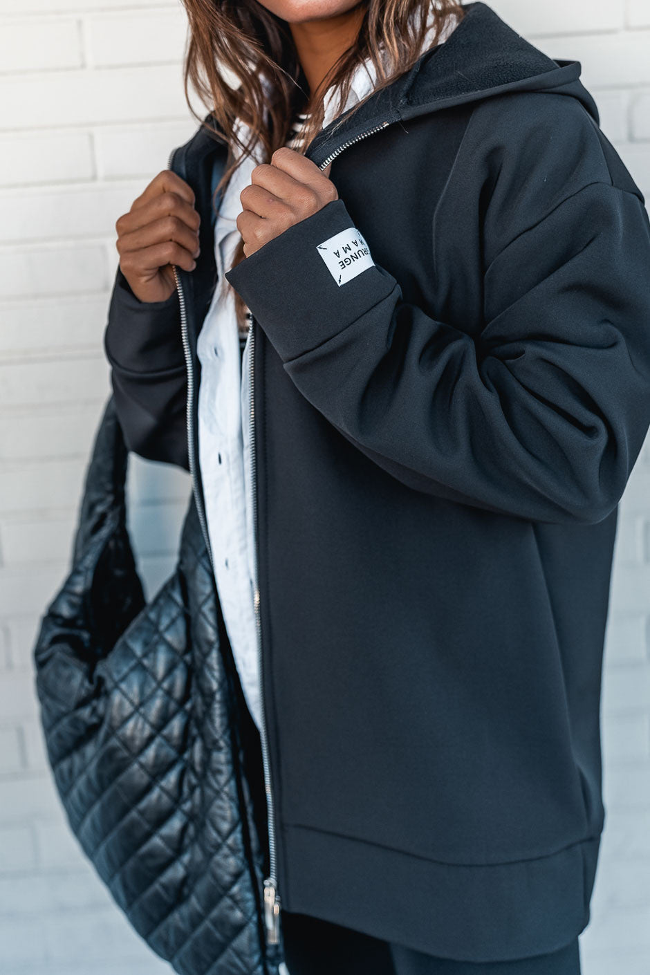 Veste Grungemama Leonardo noir