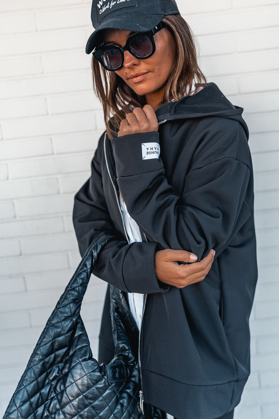 Veste Grungemama Leonardo noir