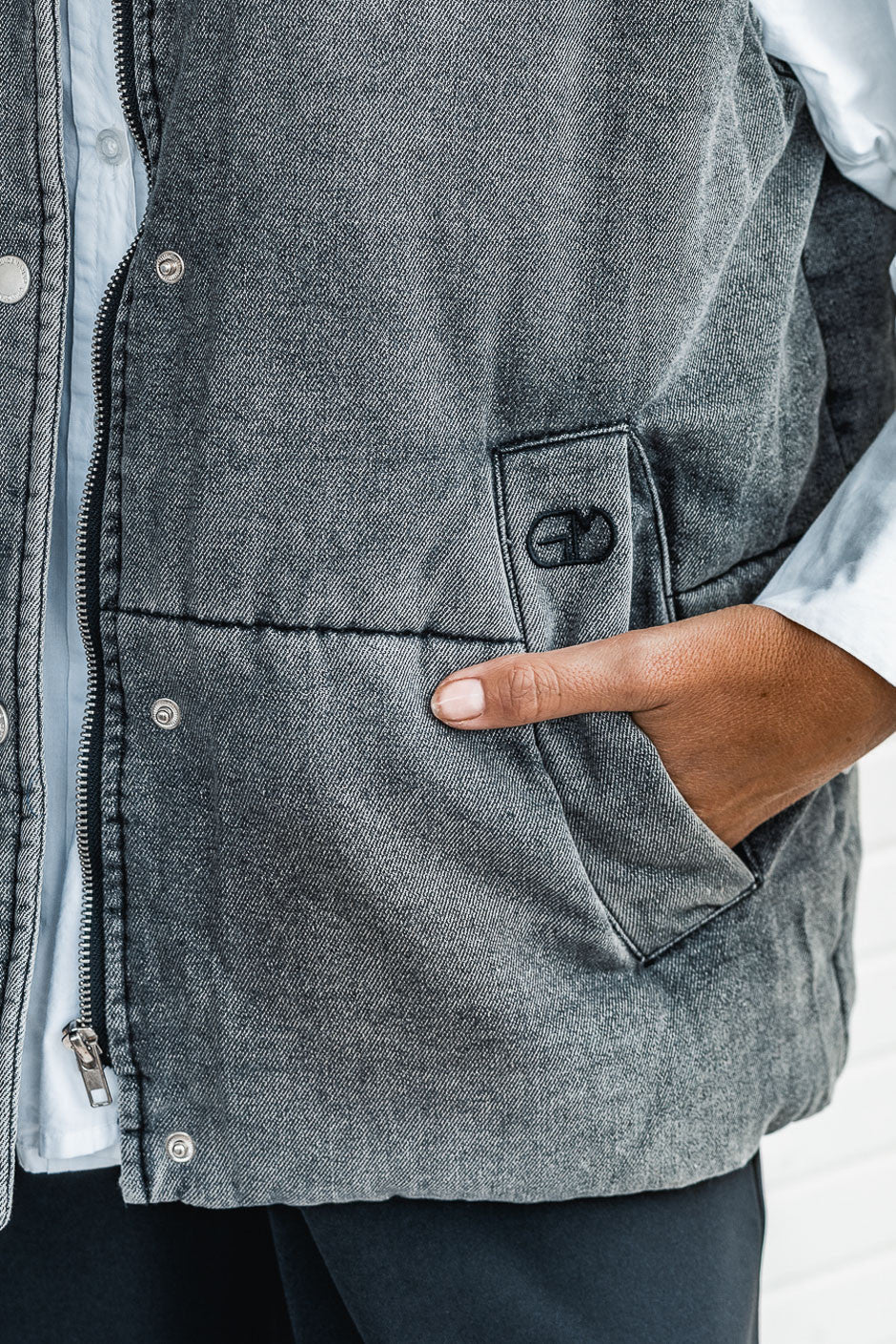 Veste Grungemama Luz anthracite