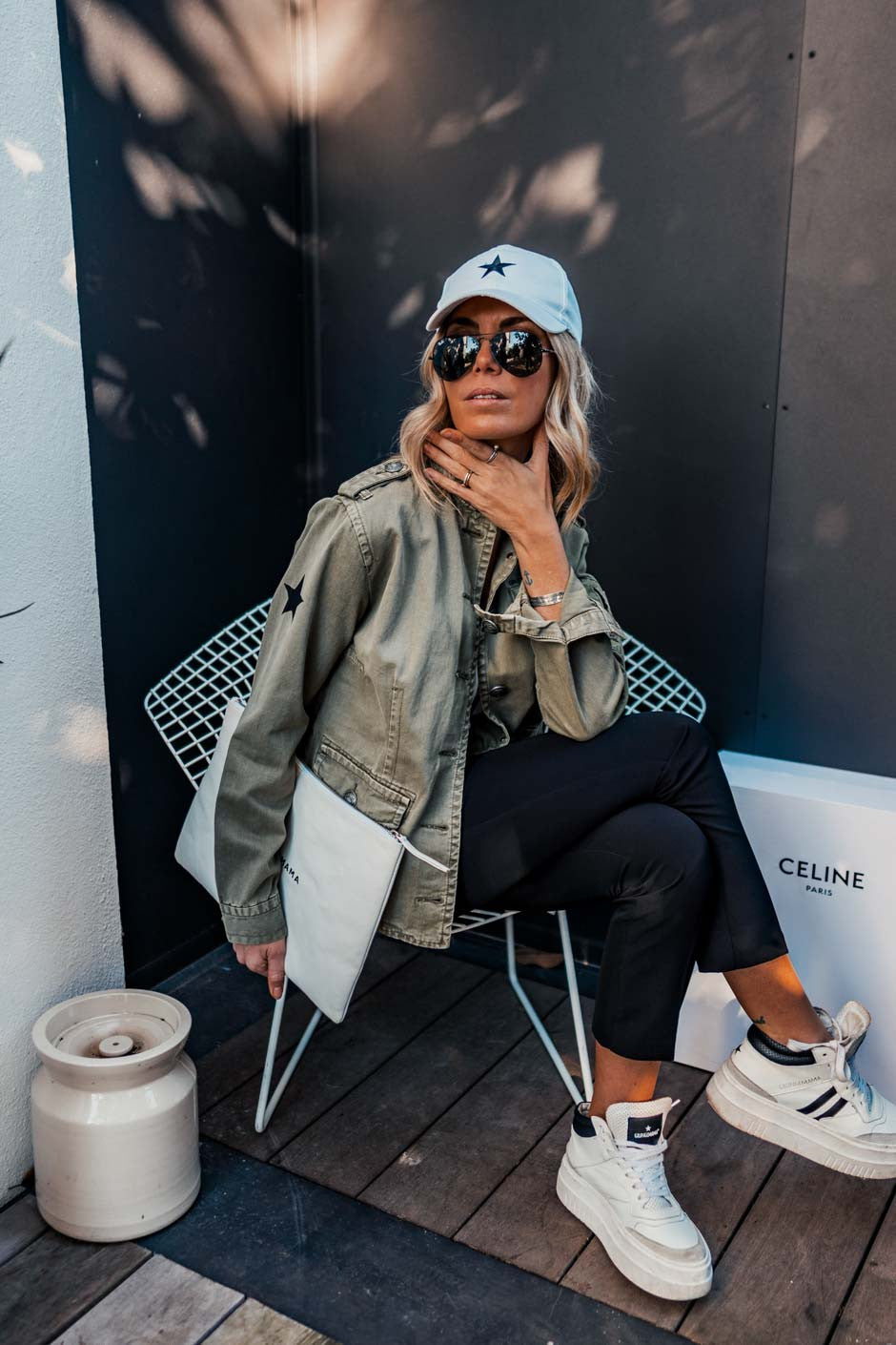 Veste Grungemama Lyana kaki