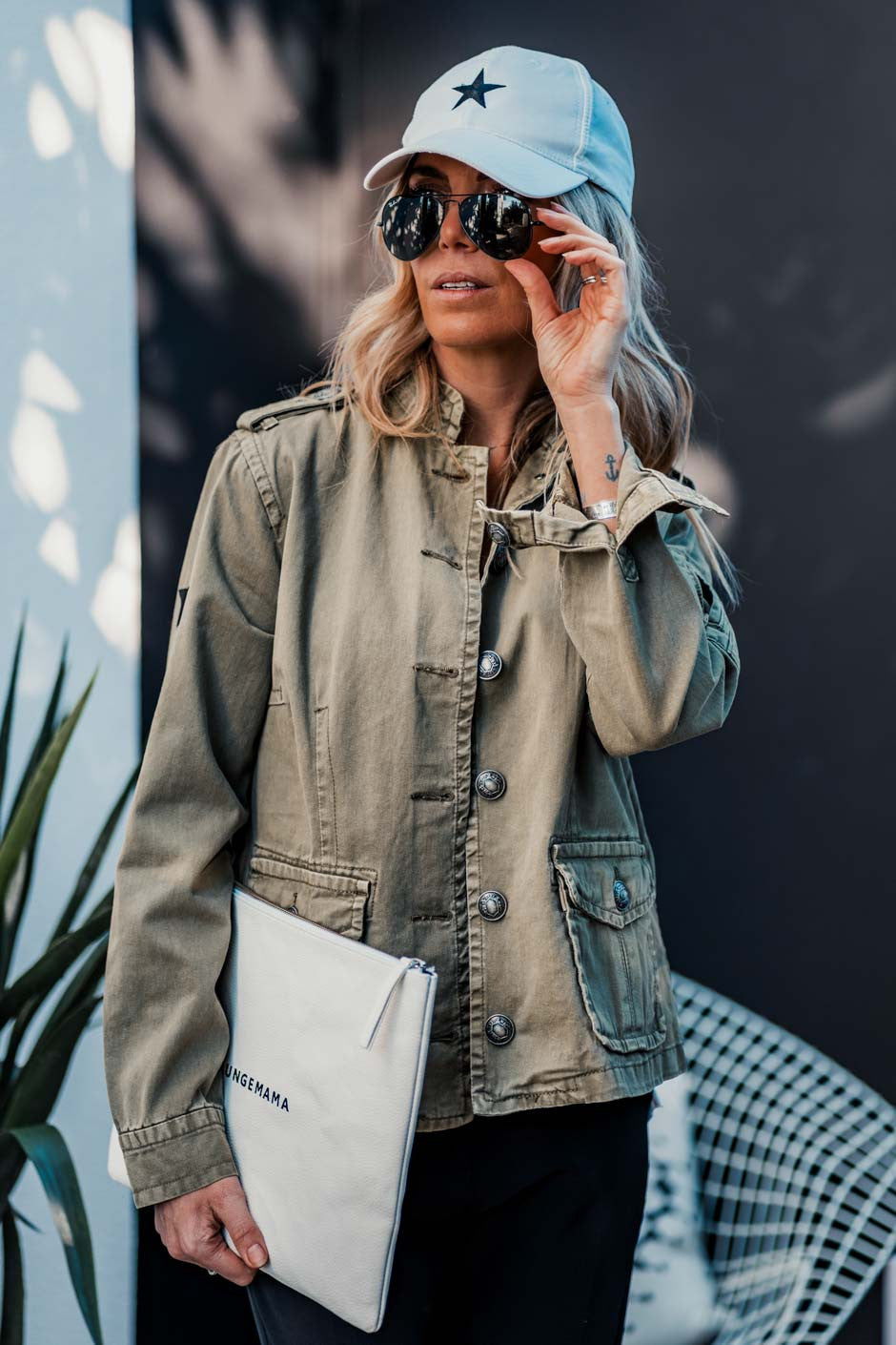 Veste Grungemama Lyana kaki