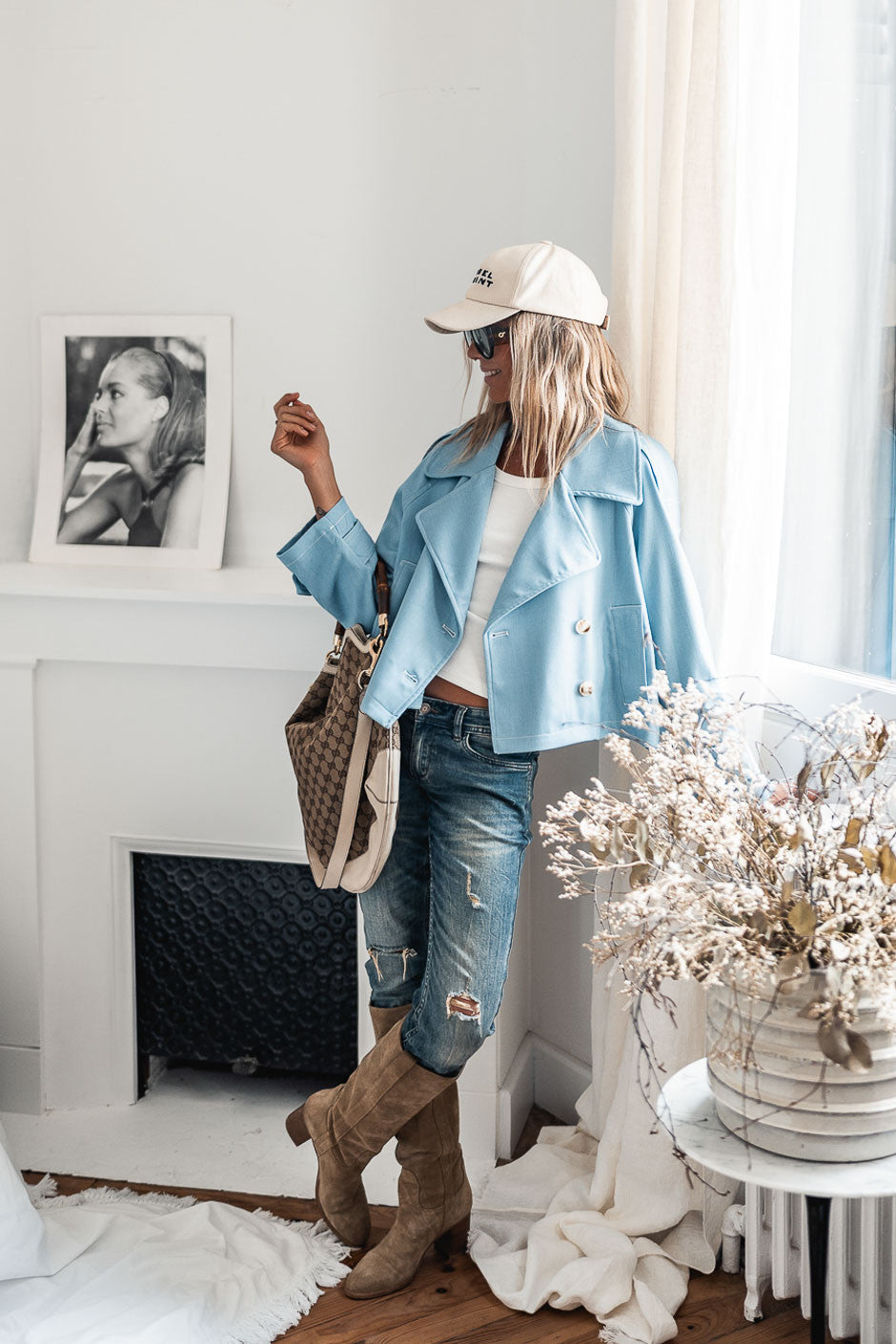 Veste Grungemama Manon bleu