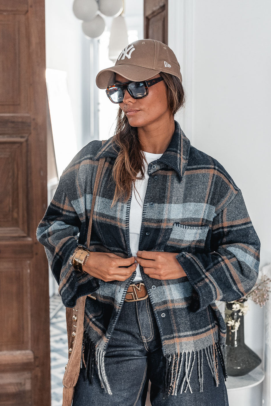 Veste Grungemama Netia bleu