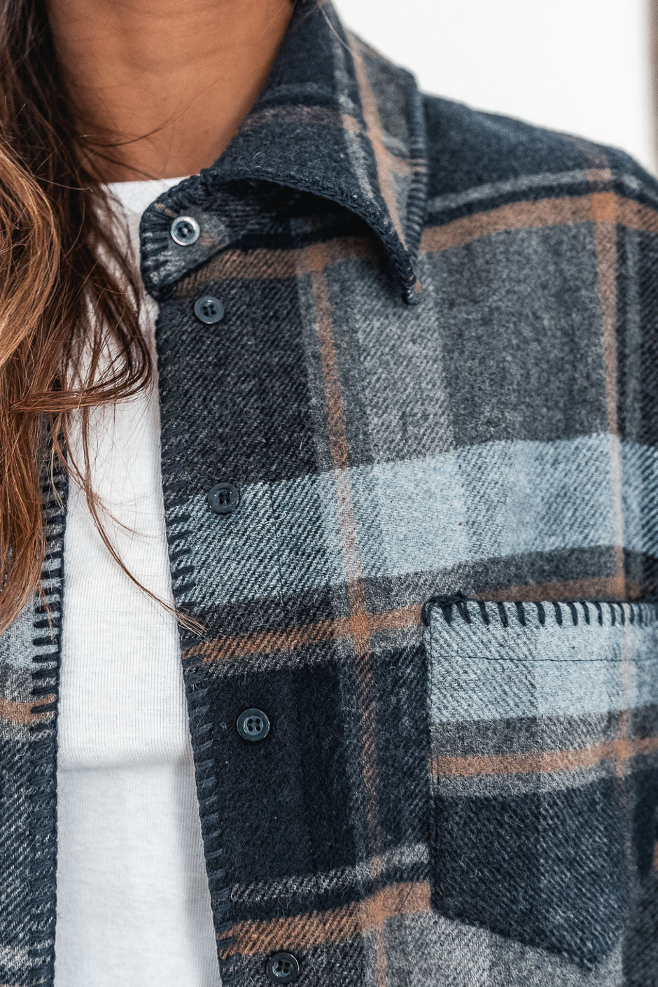 Veste Grungemama Netia bleu