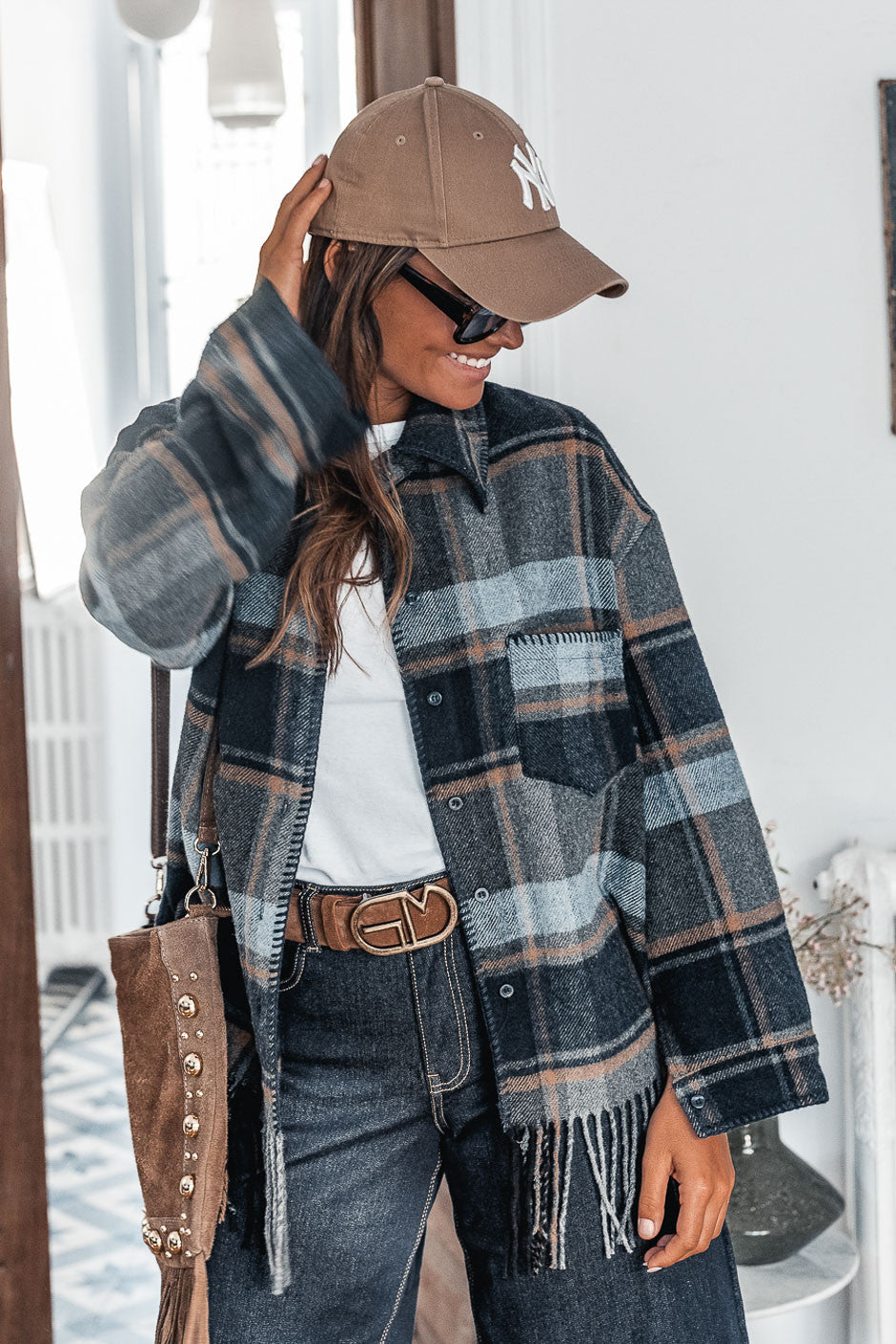 Veste Grungemama Netia bleu