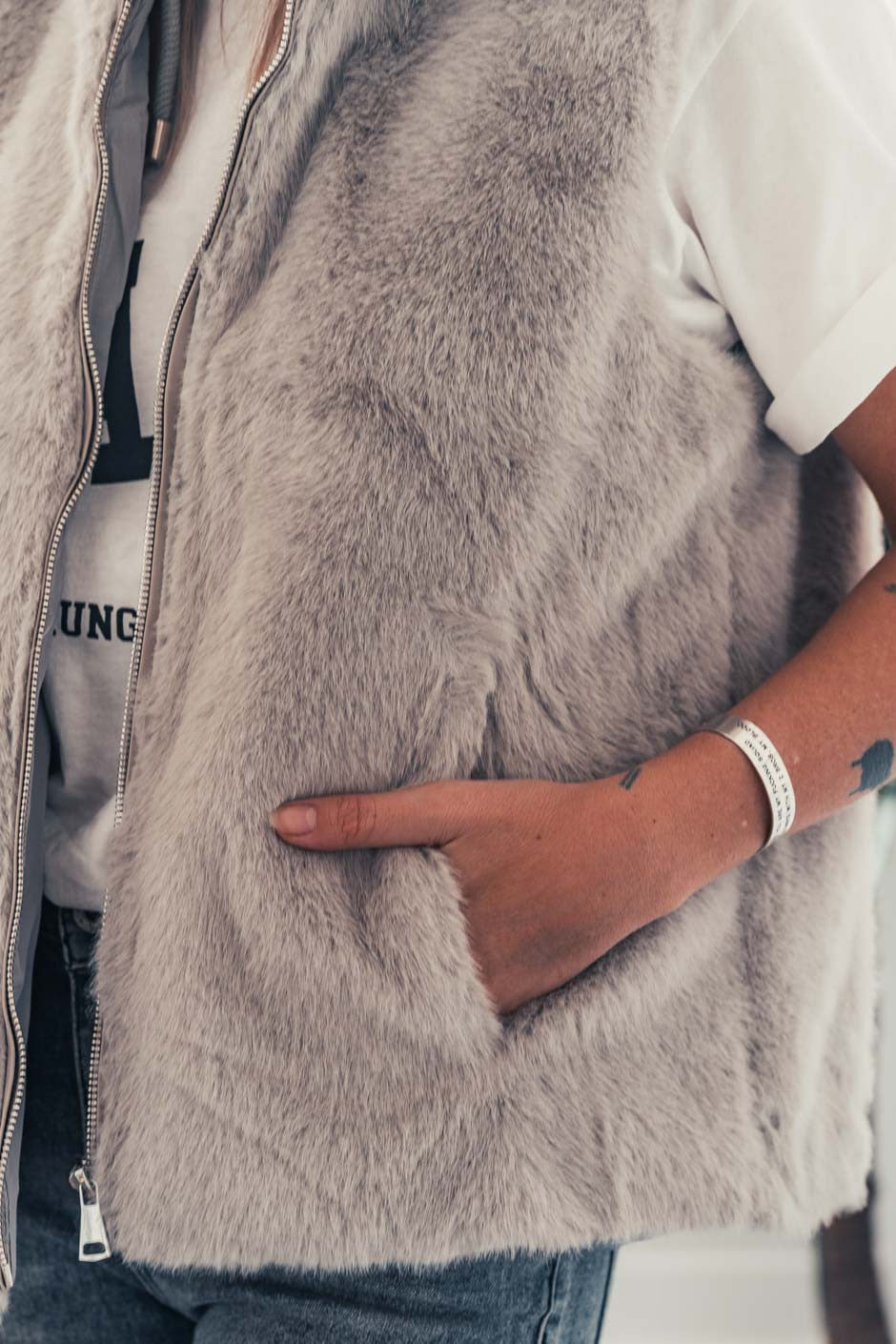 Veste Grungemama Pretty gris