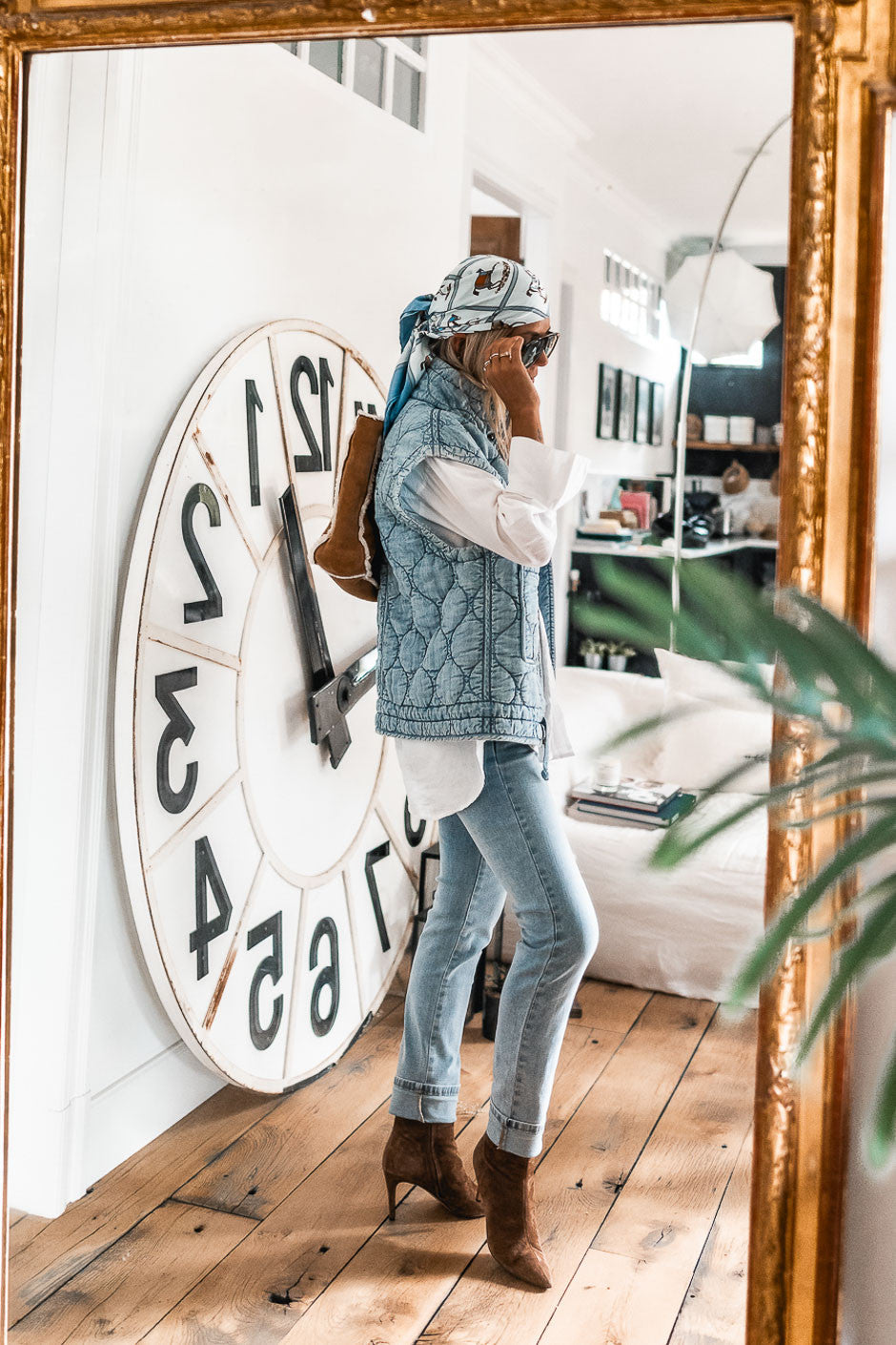 Veste Grungemama Will bleu