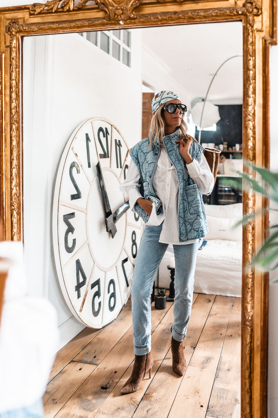 Veste Grungemama Will bleu