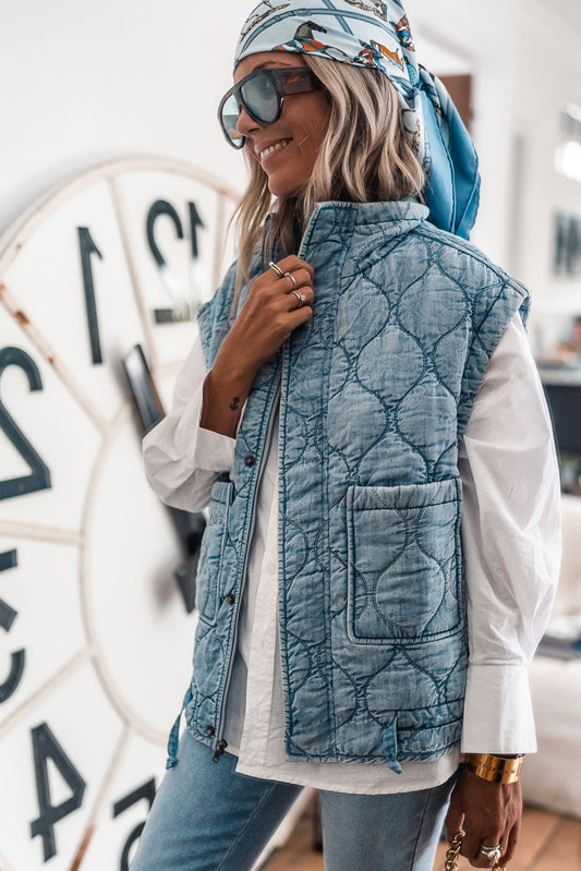 Veste Grungemama Will bleu