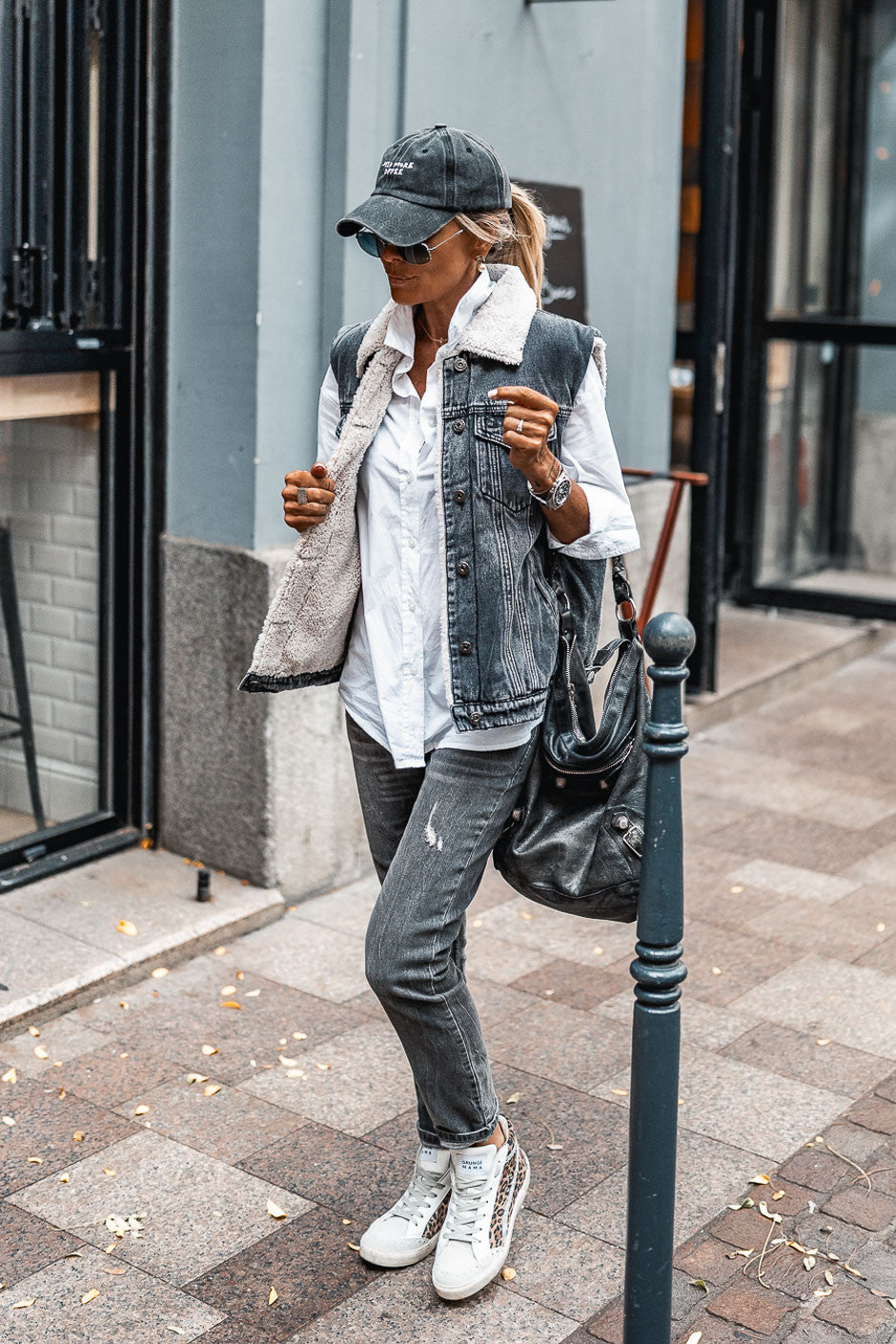 Grungemama Zoya jacket anthracite