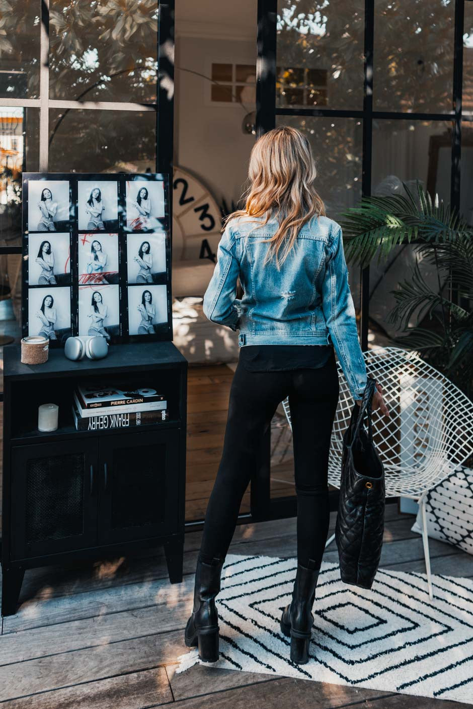 Blouson jeans Grungemama destroy