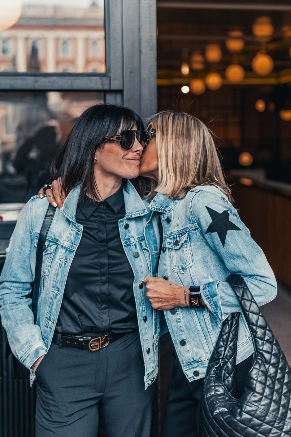 Blouson jeans Grungemama Star destroy