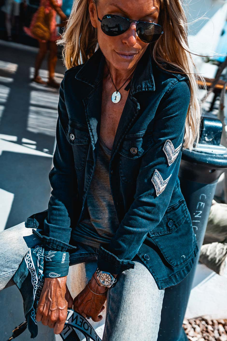 Veste militaire Grungemama New Mady noir