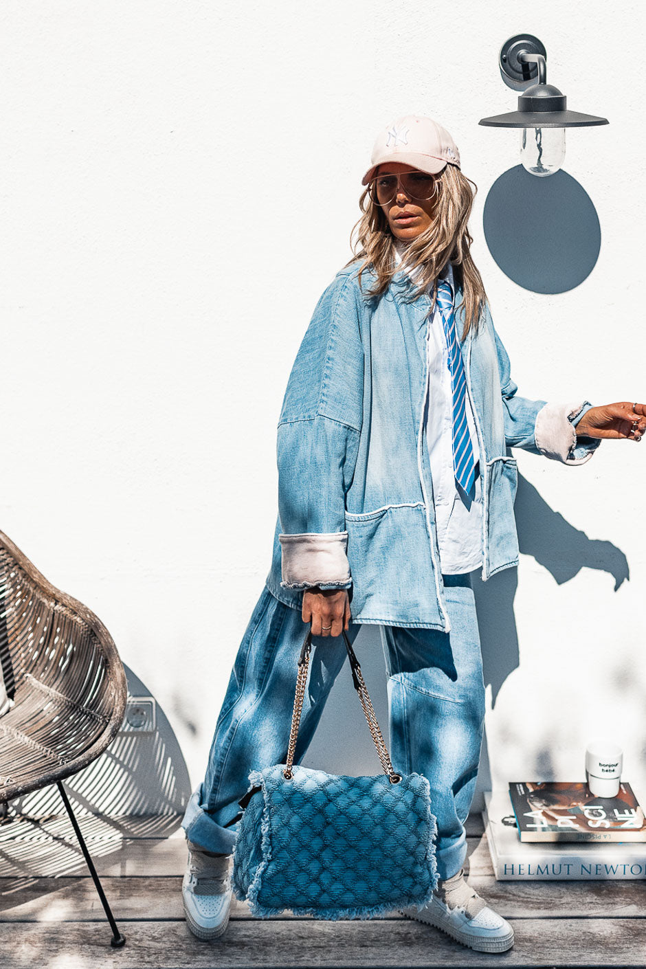 CHAQUETA AZUL ELOWEN