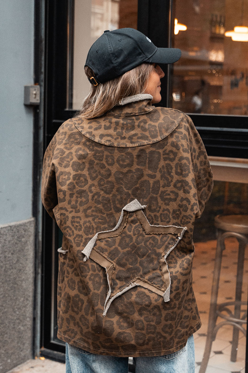 CHAQUETA YENKY LEOPARD