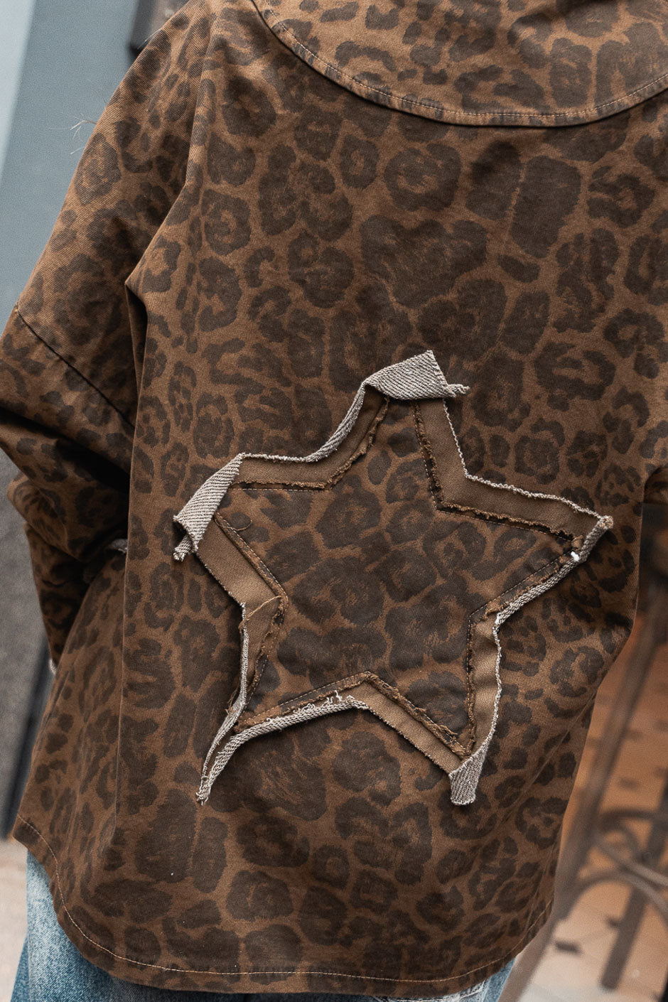 CHAQUETA YENKY LEOPARD